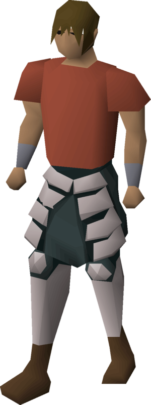 3rd age plateskirt equipped male.png